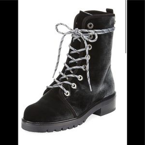 Stuart Weitzman Combat Boots